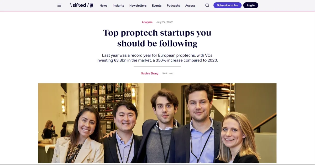 Monga x Sifted: The best proptech startups you should follow